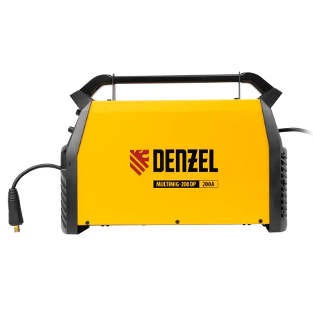 Аппарат инвертор. полуавтомат. сварки DENZEL MultiMIG-200DP Synergy Double Pulse, 200 А, ПВ 80%