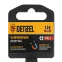Отвертка DENZEL PH1х150 мм, CrV, трехкомпонентная рукоятка