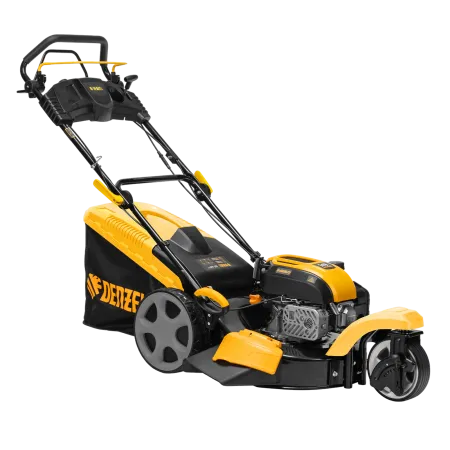 Газонокосилка бензиновая DENZEL GLT-460SP-T, Trike 150 см3, 46 см, привод, панель, 60л