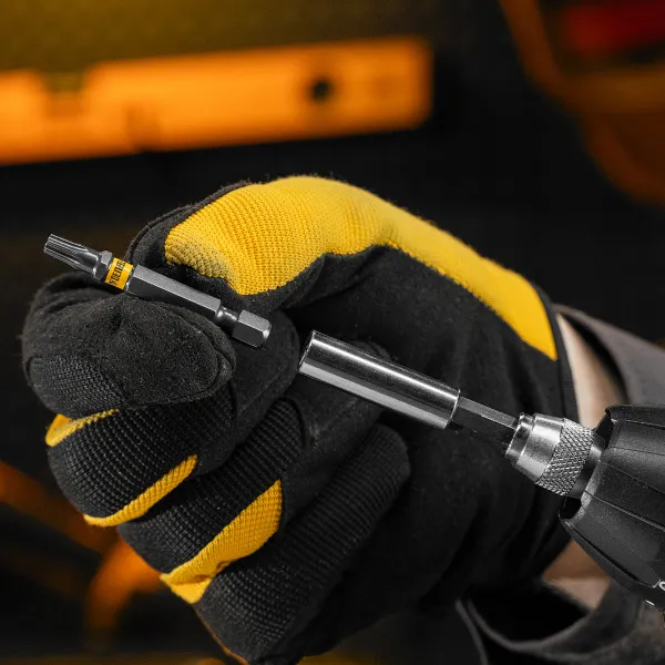 Бита DENZEL TX 25х50, сталь S2, шестигранный профиль, 10 шт. Е 6,3