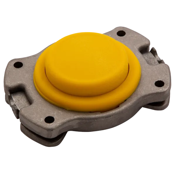 Триммерная головка DENZEL 96363, универсальная, алюминий, шайба 8 мм, 10 мм