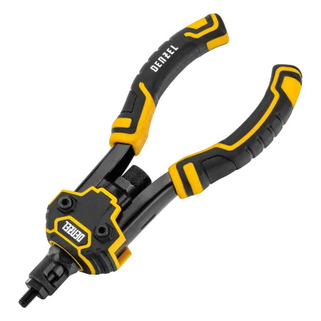 Заклепочник для резьбовых заклепок DENZEL двуручный, заклепки М3, М4, М5, М6, М8, М10, M12