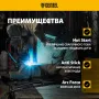 Аппарат инвертор. полуавтомат. cварки DENZEL IMIG-200, 200 А, ПВ 60%, катушка 5 кг