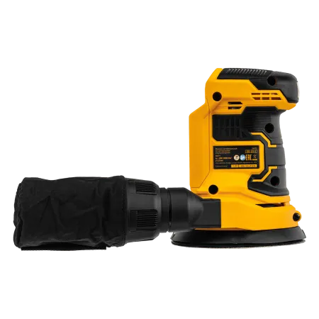 Машина шлифовальная эксцентриковая аккумуляторная DENZEL COS-125-0, 18В Li-Ion