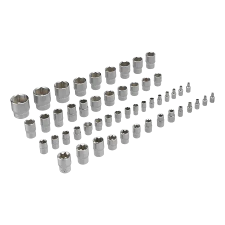 Набор инструментов DENZEL 1/2", 3/8", 1/4", CrV, S2, пластиковый кейс, 232 предмета