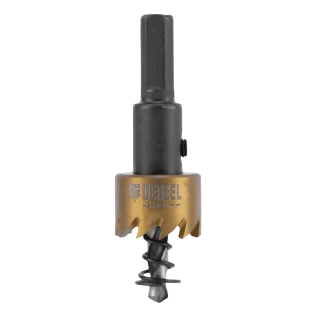 Коронка по металлу DENZEL 724101, 20 мм, HSS, нитридтитановое покрытие