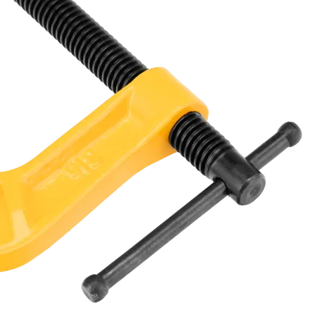 Струбцина DENZEL G-образная, усиленная, 75 мм