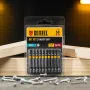 Бита DENZEL HEX 4х50, сталь S2, шестигранный профиль, 10 шт. Е 6,3