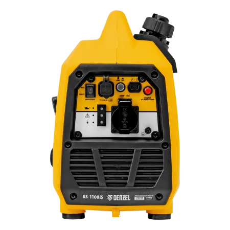 Генератор инверторный DENZEL GS-1100iS, 1,1 кВт, 230 В, закрытый корпус, ручной старт