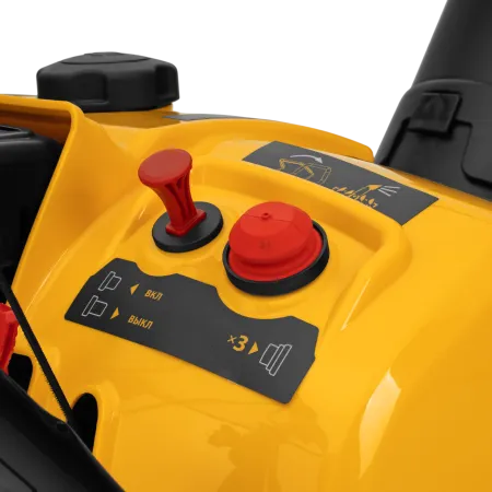 Бензиновая снегоуборочная машина DENZEL SB 460 Sled, 99cc, лыжи ручной старт