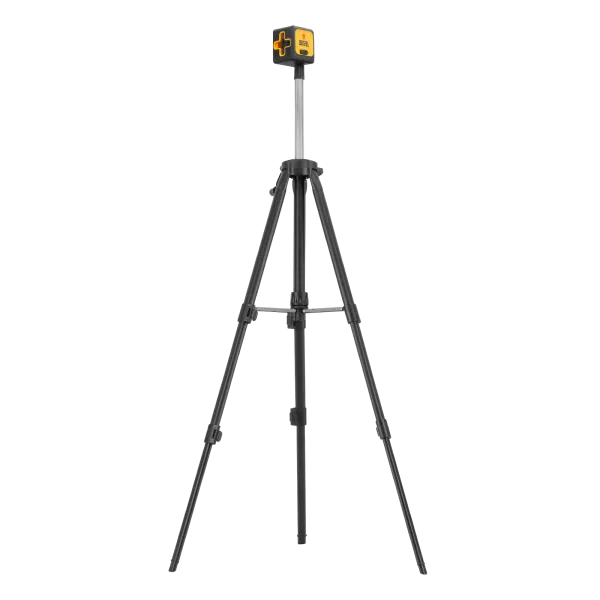 Лазерный уровень DENZEL DQB-T, 30 м, зеленый луч, батарейки, штатив