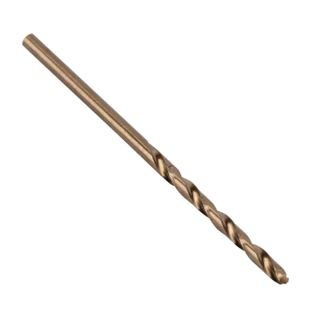 Сверло по металлу DENZEL 2,5 мм, HSS Co-8%, 2 шт.