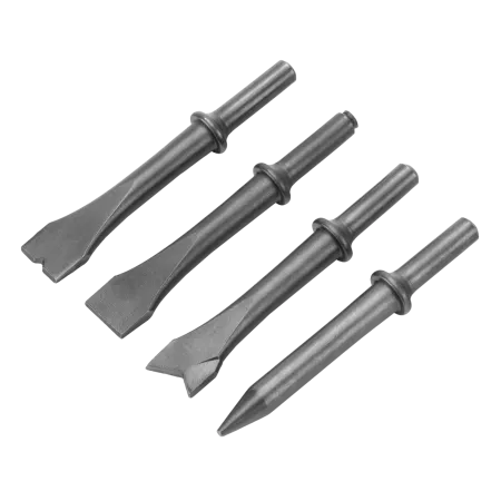 Пневматический молоток DENZEL НР4500 + набор насадок, 113 л/мин, 4500 уд/мин