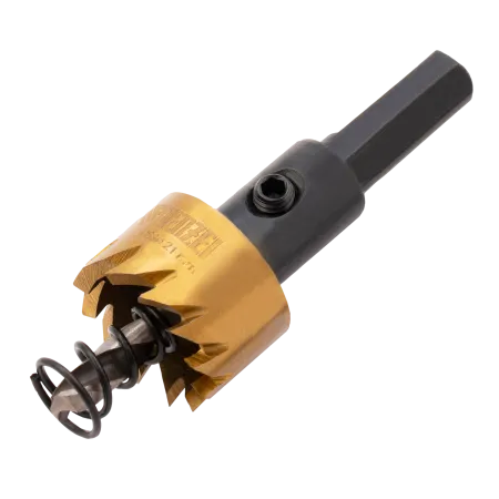 Коронка по металлу DENZEL 724102, 21 мм, HSS, нитридтитановое покрытие