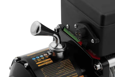 Лебедка автомобильная электрическая DENZEL LB- 2200, 2,2 т, 3,3 кВт, 12 В