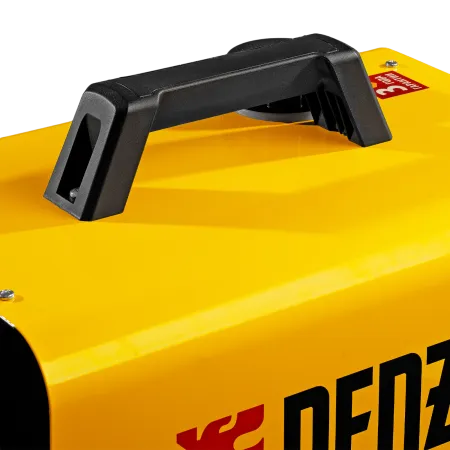 Дизельная тепловая портативная пушка DENZEL Flame-5, 5кВт, 300м3/ч, непр.наг., циф. терм.