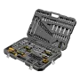 Набор инструментов DENZEL 1/2", 1/4", CrV, S2, пластиковый кейс, 194 предмета