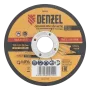 Круг шлифовальный по металлу DENZEL, 115 х 6,0 х 22,2 мм, A24QBF