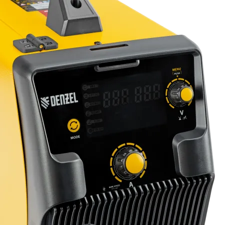 Аппарат инвертор DENZEL. полуавтомат. cварки IMIG-185SDR, 180 А, ПВ 60%, катушка 5 кг