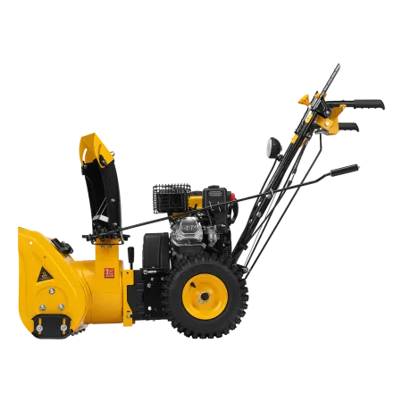 Снегоуборщик гибридный с функц. подметания DENZEL SWB-600, 212 сс, руч. старт, 2 насадки