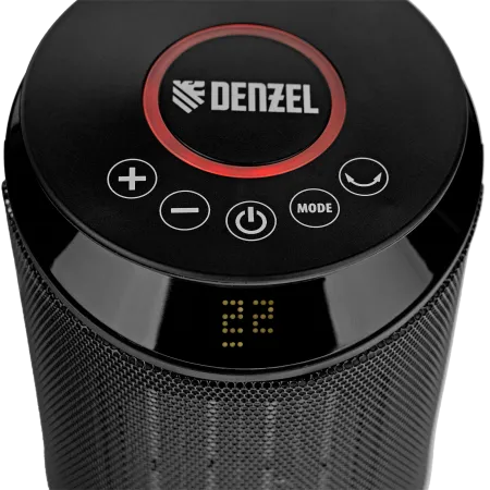 Тепловентилятор керамический DENZEL DTFC-2000X, 2 кВт, wi-fi, пульт, динамик, вращение, 3 реж.