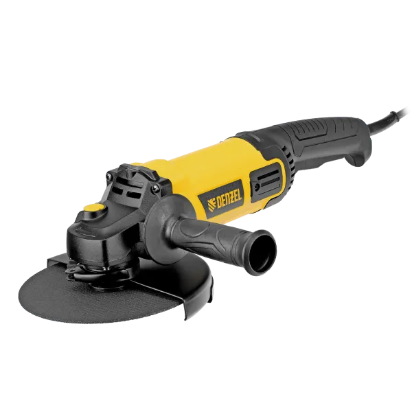 Машина шлифовальная угловая DENZEL AGL180-2000, 2000 Вт, 180 мм, 8500 об/мин