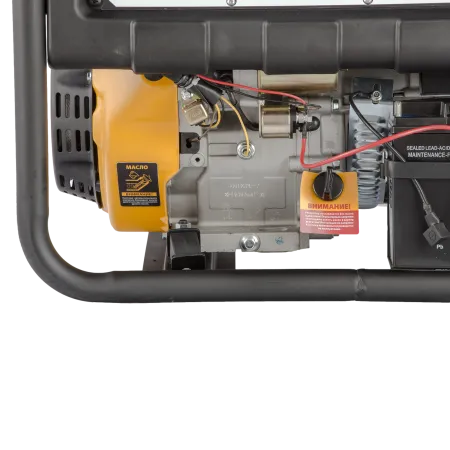 Генератор бензиновый DENZEL PS 80 EA, 8.0 кВт, 230 В, 25 л, электростартер