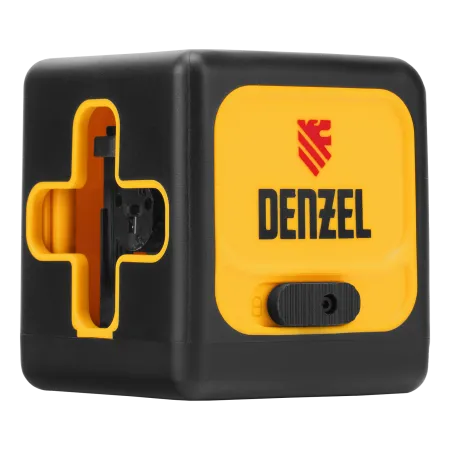 Лазерный уровень DENZEL DQB-T, 30 м, зеленый луч, батарейки, штатив