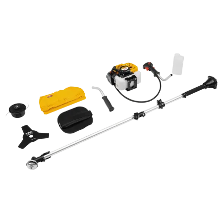 Триммер бензиновый DENZEL DTS-33S, 33 см3, разъемная штанга, состоит из 2 частей