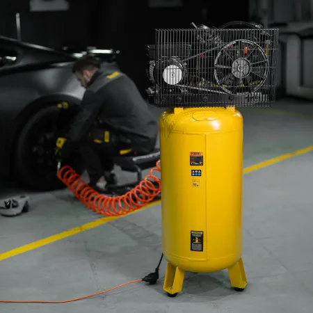 Компрессор воздушный DENZEL BCV2200/100V, 2.3 кВт, ременный привод, 100 литров, 440 л/мин