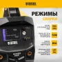 Аппарат инвертор. полуавтомат. сварки DENZEL MultiMIG-200DP Synergy Double Pulse, 200 А, ПВ 80%