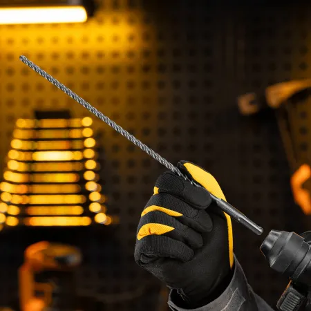 Бур по бетону DENZEL, цельная крестовая пластина, 6x315 мм, SDS PLUS