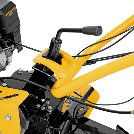Мотоблок DENZEL DPT-370S, 7 л.с., ремен.сцеп, фрез 3х4, ШОМ, передачи 3В/1Н