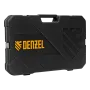 Набор инструментов DENZEL 1/2", 1/4", 3/8", CrV, S2, пластиковый кейс, 144 предмета