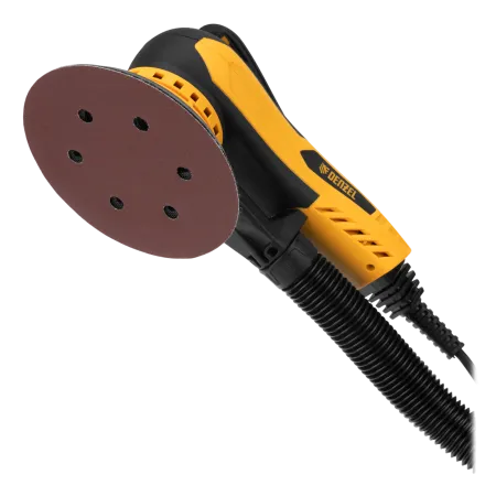 Машина шлифовальная орбитальная бесщет DENZEL OS-150-BL, 350 Вт, 4000-10000 об/мин