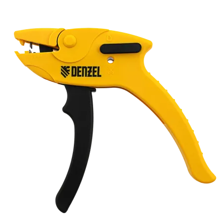 Щипцы для зачистки электропроводов DENZEL сечением 0,2-6 мм2, функция обрезания проводов