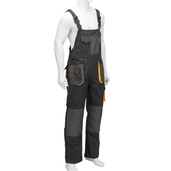 Полукомбинезон профессиональный рабочий DENZEL 65% полиэстер 35% хлопок, XXL