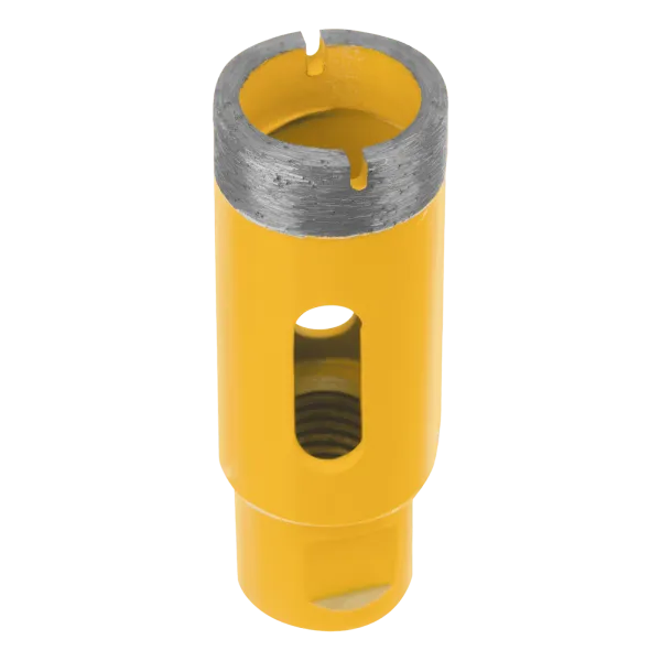 Сверло алмазное по керамограниту DENZEL, 27 мм, М14, мокрая резка