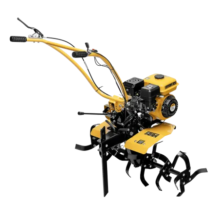 Мотоблок DENZEL DPT-270SB, 7 л.с., ремен.сцеп, фрез 3х4, ШОМ, без колес, передачи 2В/1Н