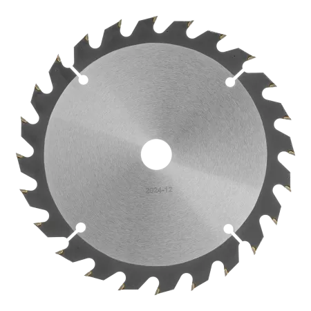 Пильный диск по дереву DENZEL ф216 х 20 мм, 24 зубьев