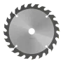 Пильный диск по дереву DENZEL ф216 х 20 мм, 24 зубьев