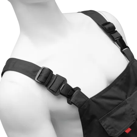 Полукомбинезон профессиональный рабочий DENZEL 65% полиэстер 35% хлопок, L