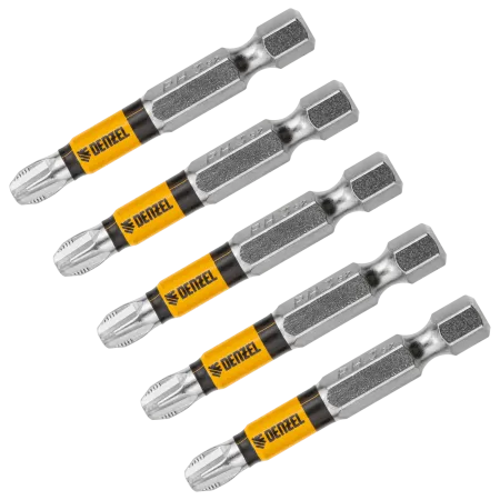 Набор бит DENZEL PH3x50, 5 шт.