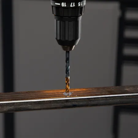 Набор сверл по металлу DENZEL 1,5-6,5 мм, HSS-Tin, Golden Tip, 13 шт