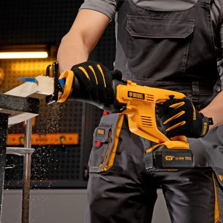 Пила сабельная аккумуляторная DENZEL CRC-115, 18В Li-Ion