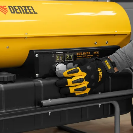 Дизельная тепловая пушка DENZEL DHG-50, 50 кВт, 1100 м3/ч, прямой нагрев