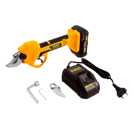 Секатор аккумуляторный DENZEL CP-30, 18В Li-Ion