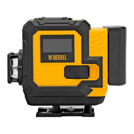 Лазерный уровень мультипризменный DENZEL DLV-360-3C, 30 м, зеленый луч, Li-Ion 2,4 Aч, кейс