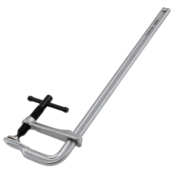 Струбцина DENZEL F-образная, 80x300мм, кованая