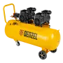Компрессор безмасл. малошумный DENZEL DLP-3000/100, 3 кВт, 2х1,5 кВт,100 л, 2850 об/мин,500 л/мин
